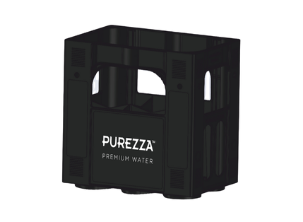 Wasserkasten schwarz Purezza